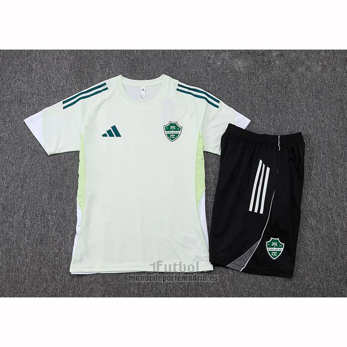 Chandal del Al-Ahli Saudi Manga Corta 2025-2026 Blanco - Pantalon Corto
